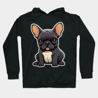 Cute French Bulldog Frenchie Dog Lover Funny Hoodie